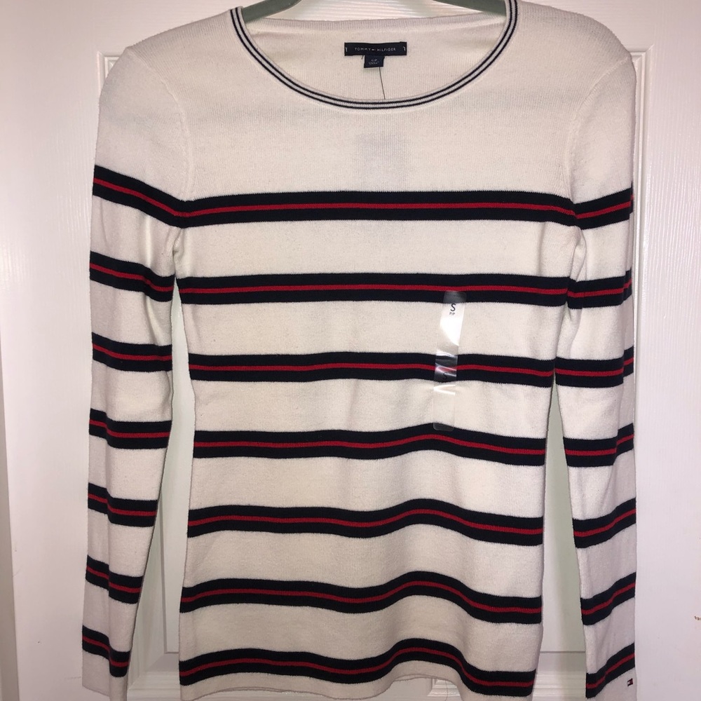 NWT Tommy Hilfiger Striped Sweater